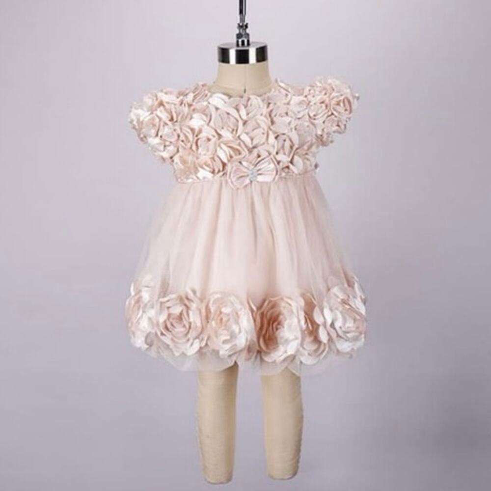 Nannette Rosette Bloomer Dress